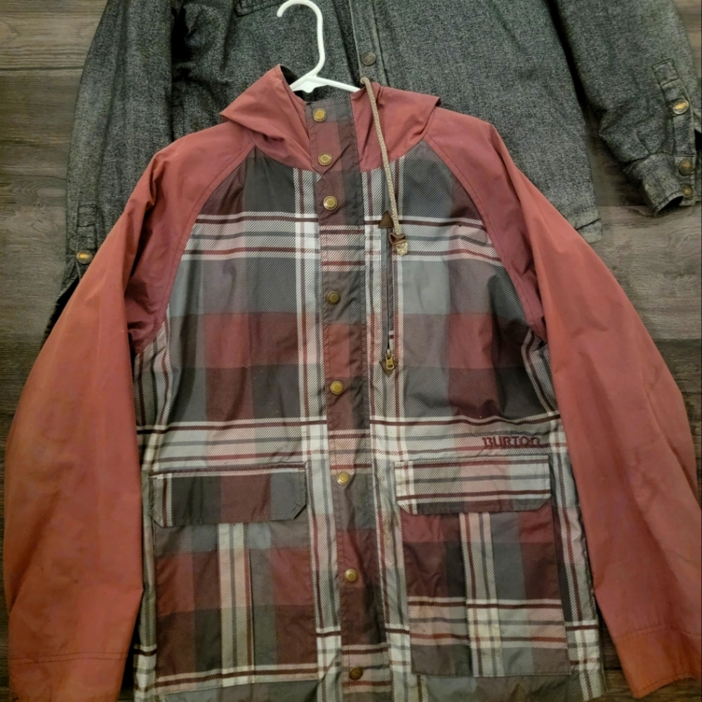 Burton Snowboards rain jacket